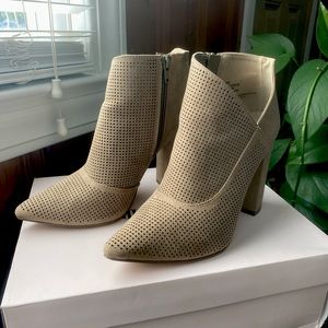 Tan Booties from Just Fab
